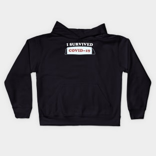 I SURVIVED COVID-19 Kids Hoodie